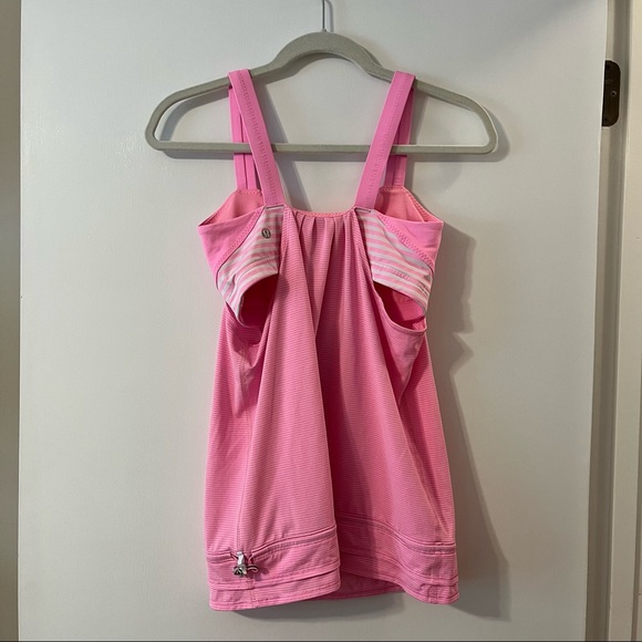 Lululemon Back on Track Tank - Pink - Size 6 - Picture 2 of 7